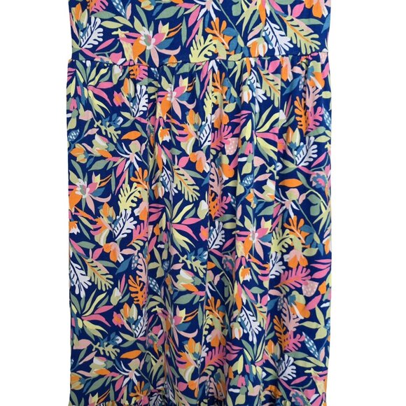 Women's - LOFT Beach Floral Ruffle Sleeve Maxi Dress, Size Small - Picture 4 of 10